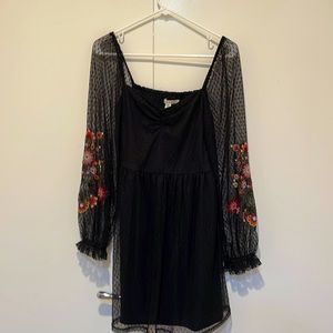 Short black dress from francescas